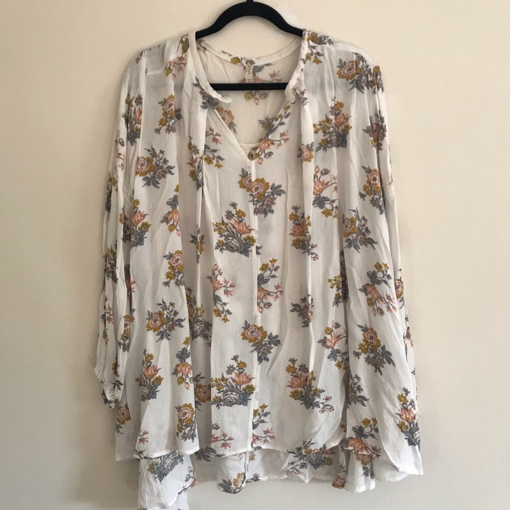 Free people floral tunic